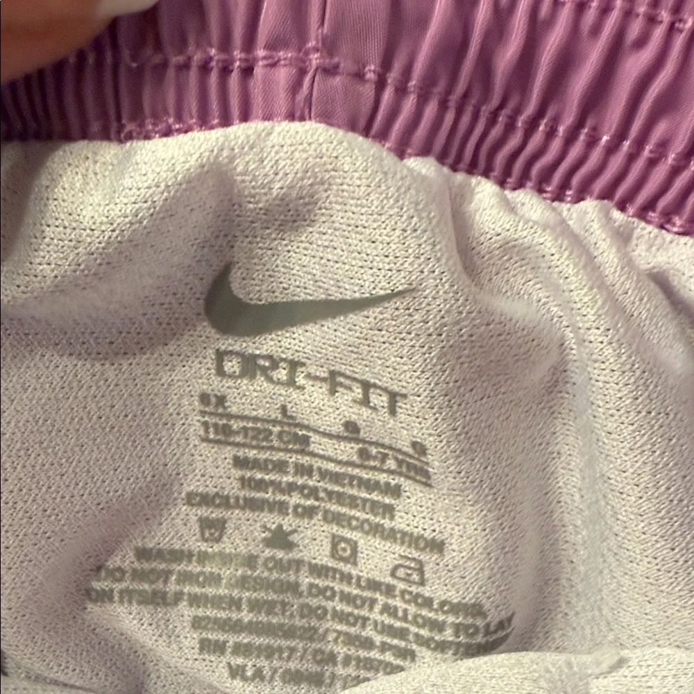 Nike Lavender Sports Shorts